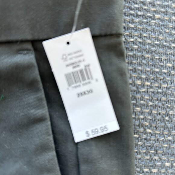 Gap Men's Dark Grey Khakis Size 29X30 Slim NWT - Picture 4 of 6